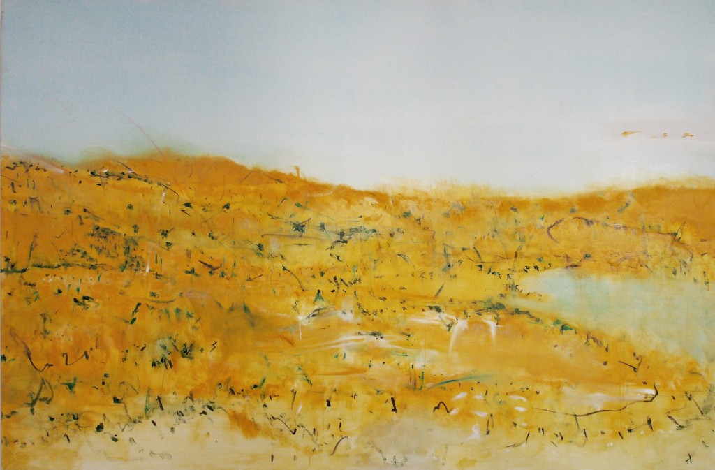 Burnt Creek Road.  120x183 Paddington Art Prize 2014 - Finalist piece